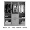 Guarda-Roupa Casal Cancun 7 Portas 2 Gavetas Amarula - Doripel