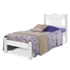 Cama de Solteiro Munique 100% Mdf 2102d1 Branco - Gabrielli Móveis