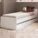 Berço Cama com Auxiliar Bb690 Branco - Completa Móveis