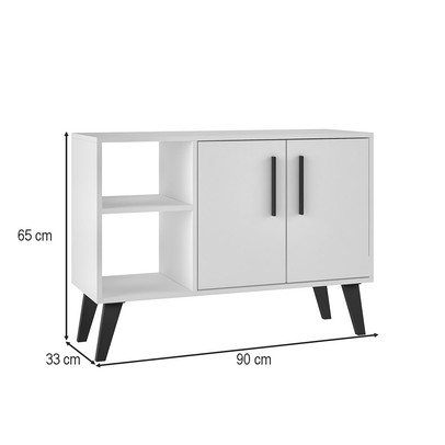 Balcão Buffet 2 Portas Bpp 63 Branco - Brv