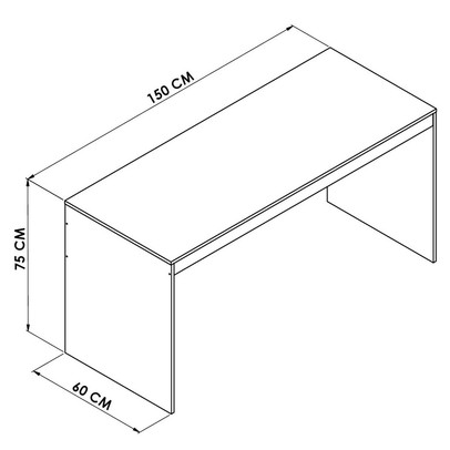 Mesa para Computador Branco Ho-2931 - Hecol Móveis