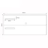 Painel para TV Até 55 Polegadas Giz Seda/Off White - Viero Móveis