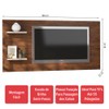 Painel para TV Até 55 Polegadas Giz Seda/Off White - Viero Móveis