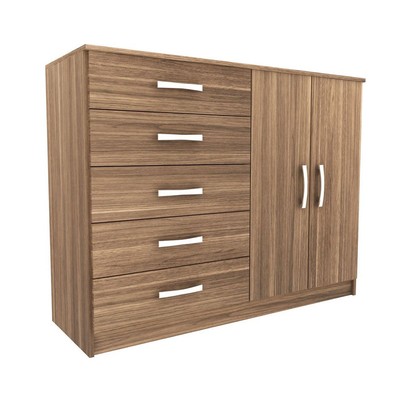 Cômoda 2 Portas 5 Gavetas Atenas Demolição - Evidencia