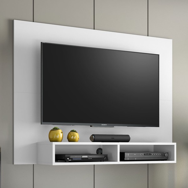 Painel para TV Até 43 Polegadas Eros Branco New - Notavel