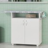 Tábua de Passar Roupa 2 Portas Criativa Branco New - Notavel