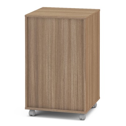 Gaveteiro Arquivo com Rodízios Maia 3 Gavetas com Chave Castanho - Politorno