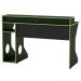 Mesa Gamer Fremont para 2 Monitores Preto/Verde - Politorno