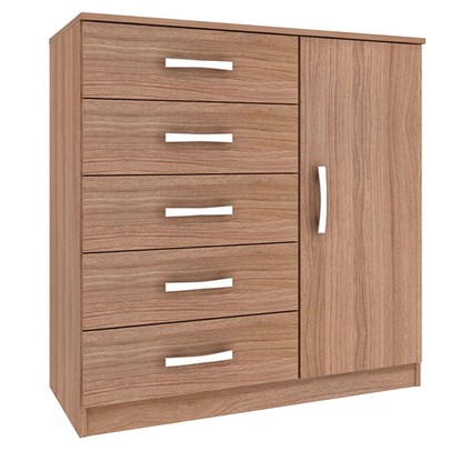 Cômoda 5 Gavetas 1 Porta Bélgica 20100 Demolição - Pnr Móveis