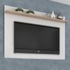 Painel para TV Até 40 Polegadas Benevello 2034 Branco - Quiditá Móveis