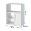 Armário de Cozinha 1 Porta Fruteira Bf 11-06 Branco Fosco - Brv Móveis