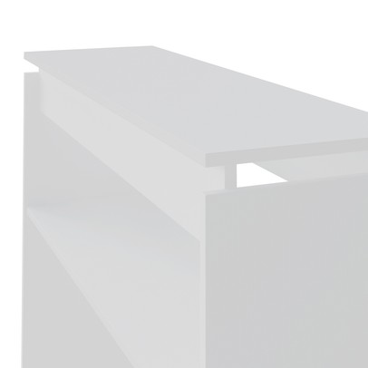 Aparador Buffet Creta com Prateleira Branco - Artely