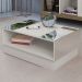 Mesa de Centro Detroit com Espelho Off White - Artely