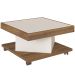 Mesa de Centro Saara Pinho/Off White - Artely