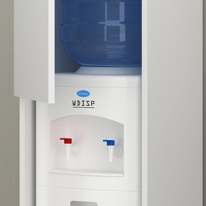 Armário de Cozinha para Bebedouro 2 Portas Bl3312 Branco - Tecno Mobili