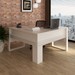 Mesa para Escritório Angular Me4145 Branco - Tecno Mobili