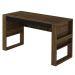 Mesa para Escritório Me4146 Nogal/Preto - Tecno Mobili