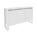 Armário para Escritório Horizontal 3 Portas Me4147 Branco - Tecno Mobili
