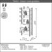 Closet 2 Gavetas 4 Prateleiras 100% Mdf Tw401 Freijó/Preto Fosco - Dalla Costa