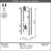 Closet Tw402 4 Prateleiras 100% Mdf Freijó/Preto Fosco - Dalla Costa