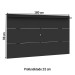 Painel para TV Até 60 Polegadas Slim Preto C/ Suporte para TV - Artely