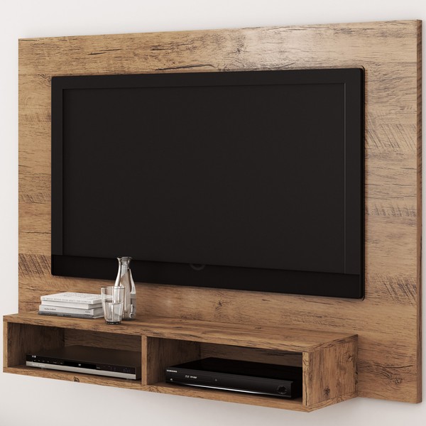 Painel para TV Até 42 Polegadas Baly ébano - Viero Móveis