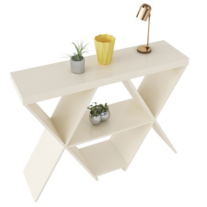 Aparador Estrela 4 Nichos Off White - Artely