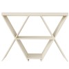 Aparador Estrela 4 Nichos Off White - Artely