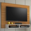 Painel para TV Até 49 Polegadas Eros Off White/Freijó Trend - Notavel