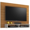 Painel para TV Até 49 Polegadas Eros Off White/Freijó Trend - Notavel