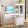 Mesa para Computador Flex 2 Gavetas Nt2010 Branco/Rosa - Notavel