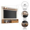 Painel para TV Até 60 Polegadas 1 Porta Nt1100 Off White/Freijó Trend - Notavel
