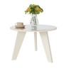 Mesa de Centro Espanha com Espelho Off White - Artely