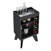 Bar Adega Drink com Nichos Preto - Artely