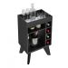 Bar Adega Drink com Nichos Preto - Artely
