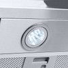 Coifa de Parede Slim Inox com Vidro 127v - Fogatti