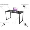 Mesa Escrivaninha Kuadra ônix - Compace