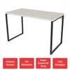 Mesa Escrivaninha Kuadra Snow - Compace