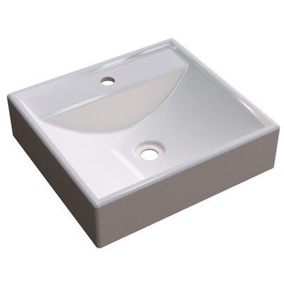 Cuba para Banheiro Quadrada Bege Q39 - Compace