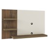 Painel para TV Até 50 Polegadas Chess Pinho Ripado/Off White - Artely