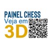Painel para TV Até 50 Polegadas Chess Pinho Ripado/Off White - Artely