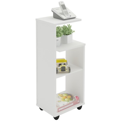 Estante para Livros Bis Branco - Artely