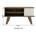 Rack para TV Até 50 Polegadas Frank Pinho/Off White - Artely