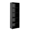 Estante para Livros Multy 4 Prateleiras Preto - Artely