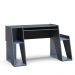 Mesa Gamer Kyoto Ideal para 2 Monitores Preto/Azul - Politorno
