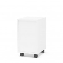 Gaveteiro com Rodízios Osaka 2 Gavetas Branco - Politorno