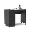 Mesa para Computador 3 Gavetas Osaka Preto - Politorno