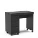 Mesa para Computador 3 Gavetas Osaka Preto - Politorno