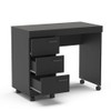 Mesa para Computador 3 Gavetas Osaka Preto - Politorno