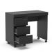 Mesa para Computador 3 Gavetas Osaka Preto - Politorno